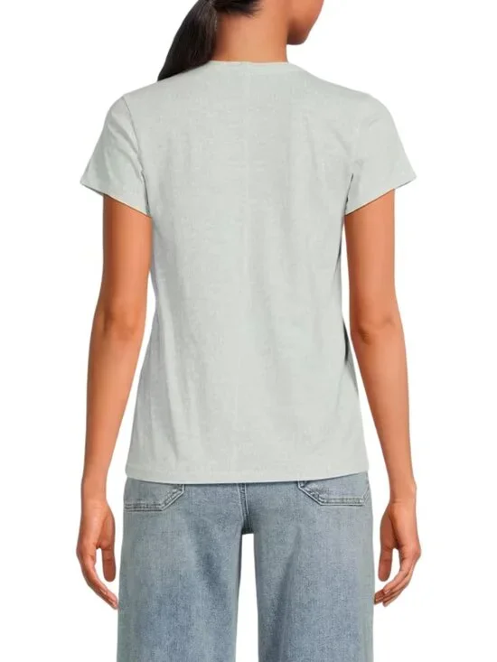 rag & bone Dot Pima Cotton T-Shirt - Picture 2 of 2